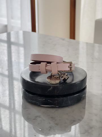 Leather Double Wrap Bracelet