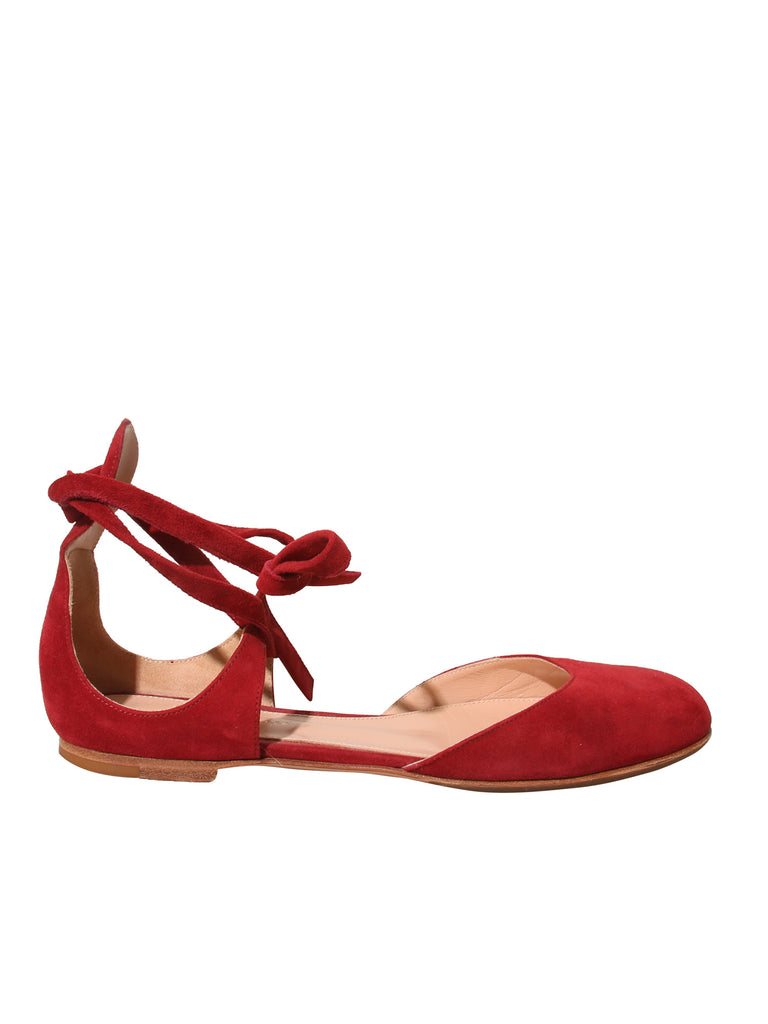 Suede Flats