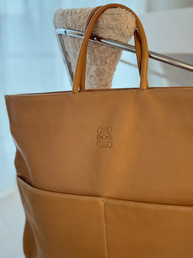 Vintage Leather Tote