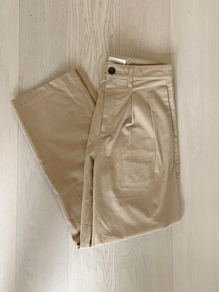 Monte Pleated High Waisted Pants