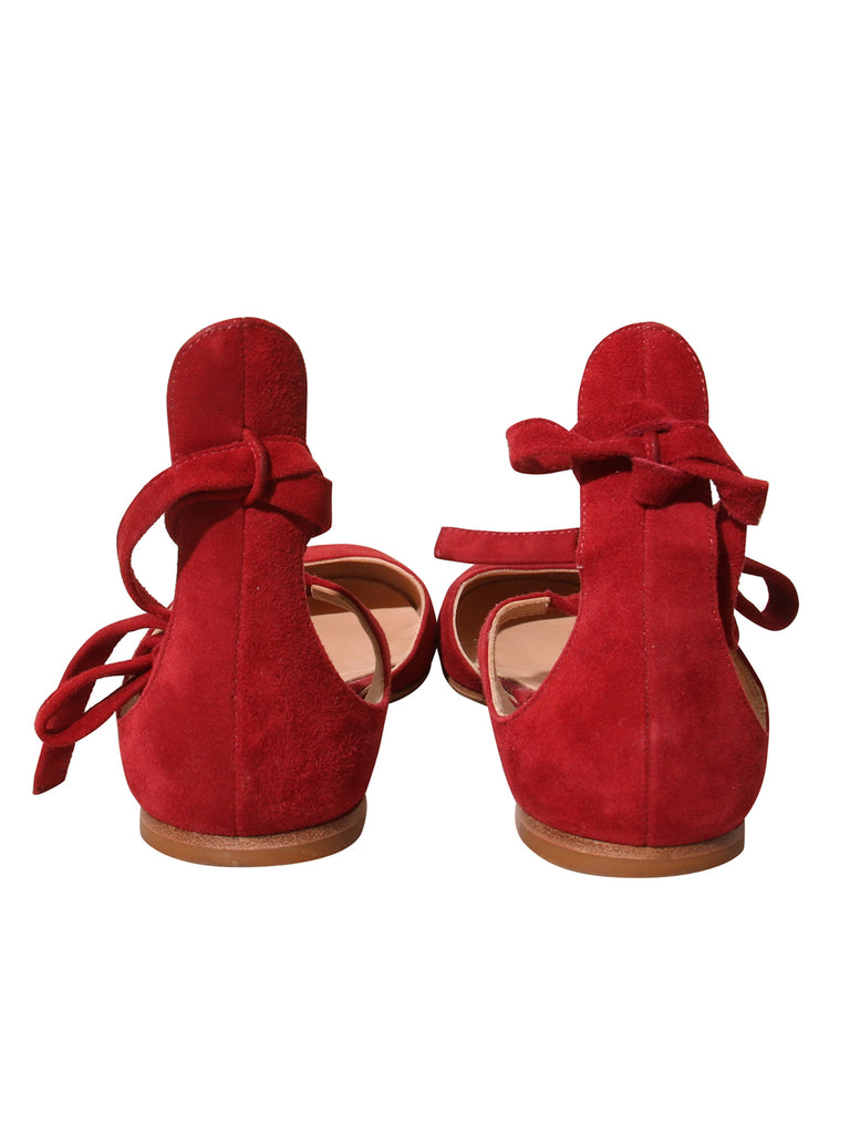 Suede Flats