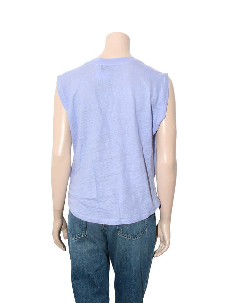 Knit Linen Sleeveless Top