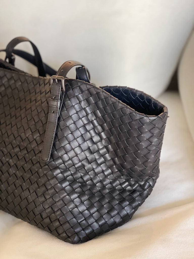 Vintage Intrecciato Cresta Tote