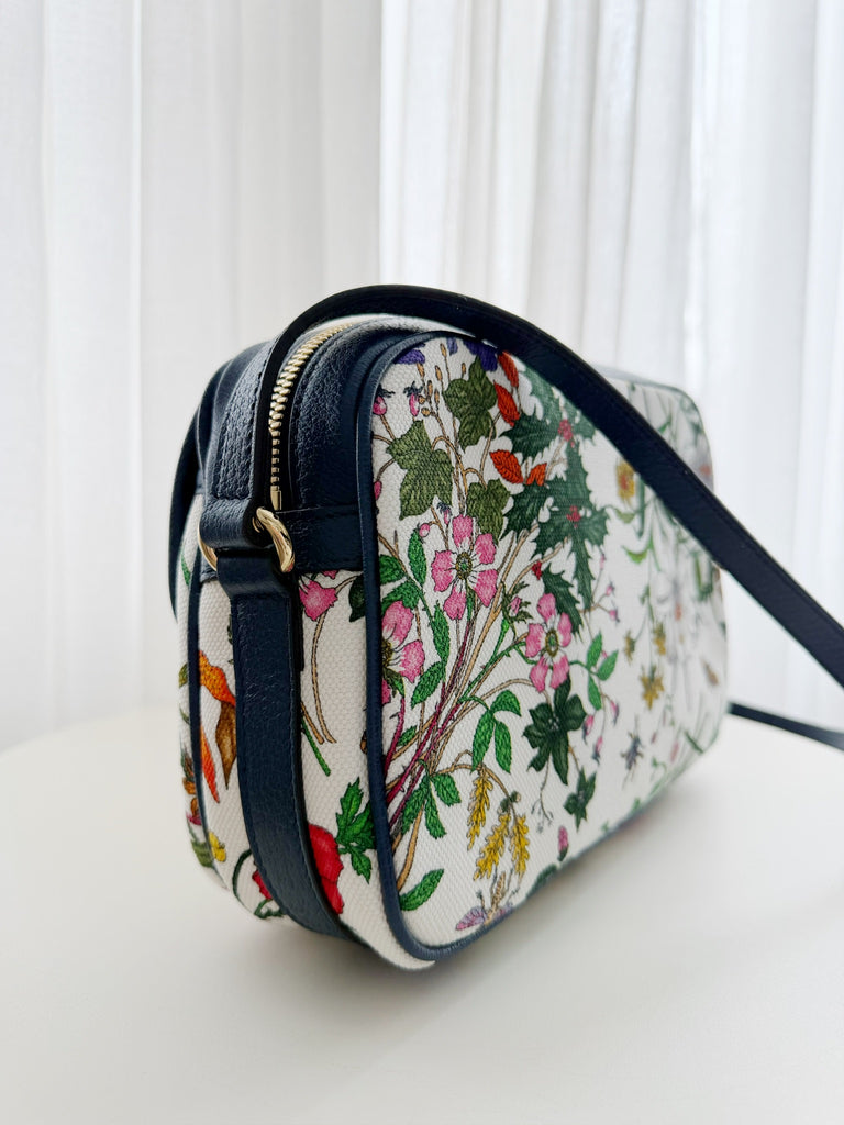 New 2019 Flora Canvas Cross Body Bag