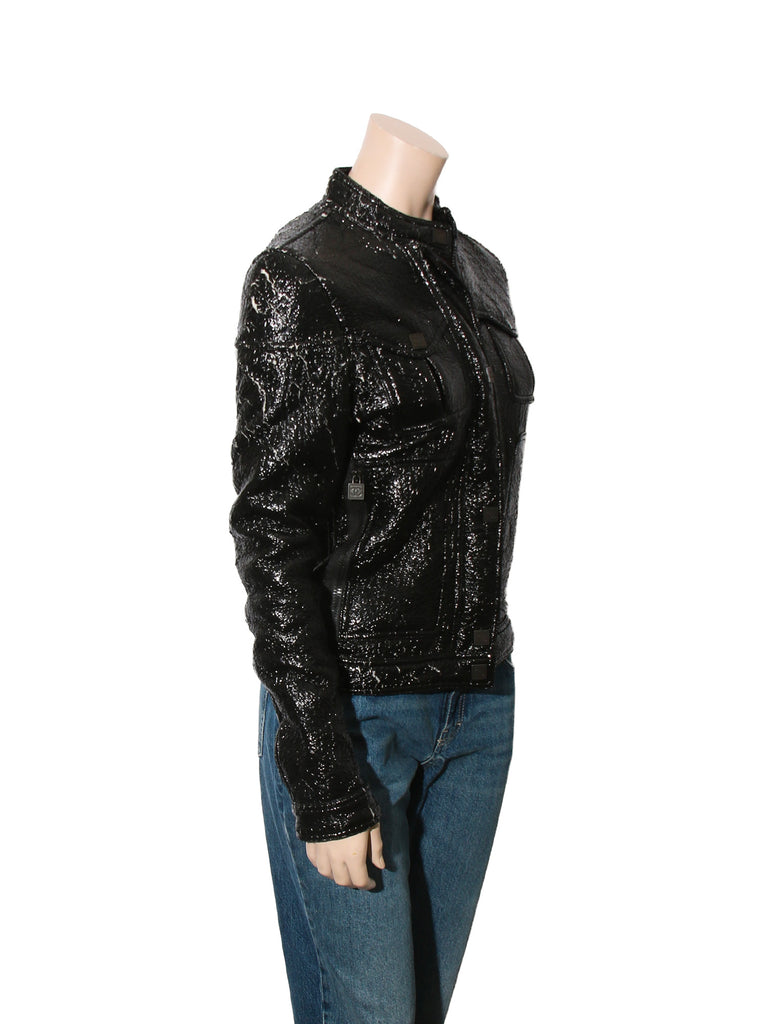 Coated Wool Jacket