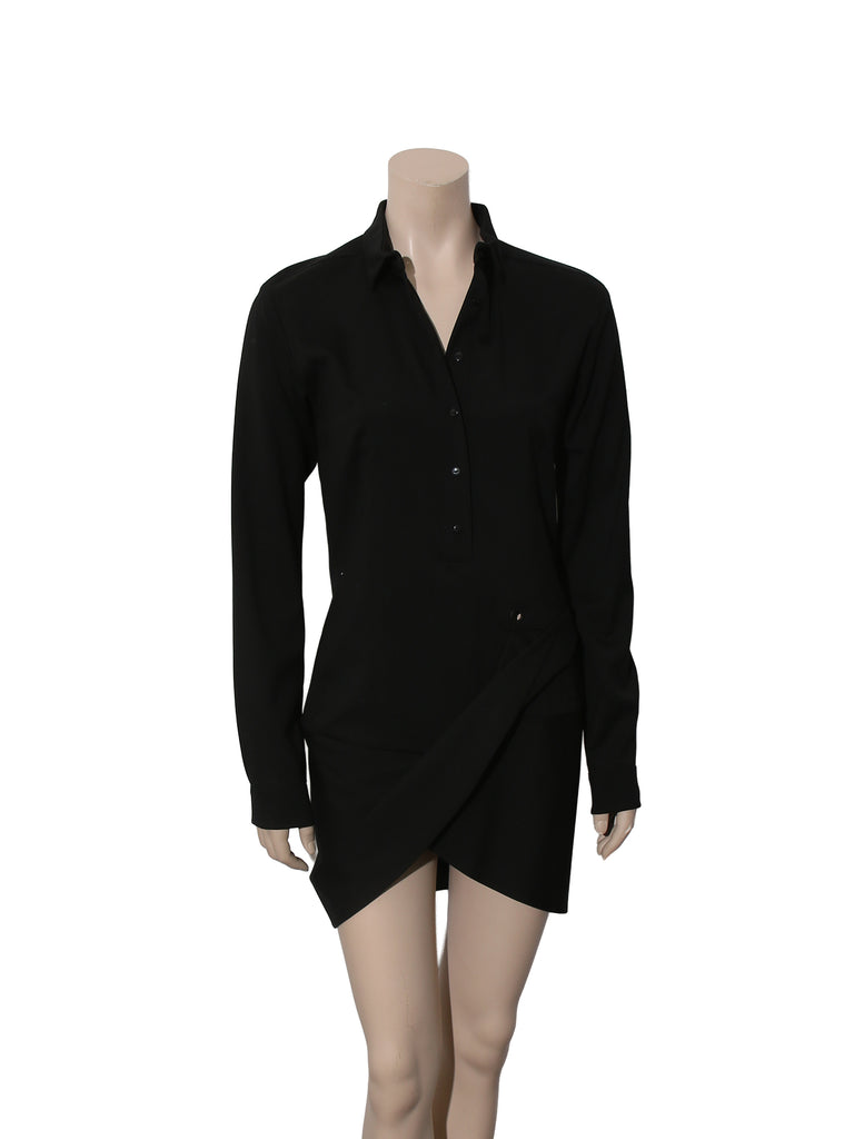 Long Sleeve Wool Dress