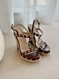 Rockstud Wedge Sandals