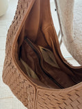 Vintage Intrecciato Leather Hobo