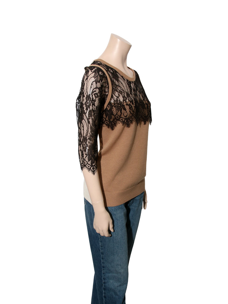 Lace Detail Sweater