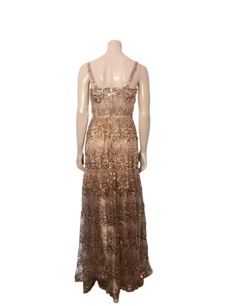 Midnight Sequin Gown