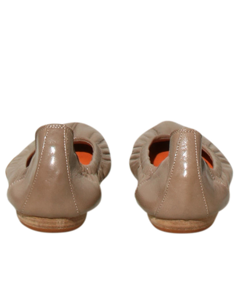 Hermes Leather Ballet Flats