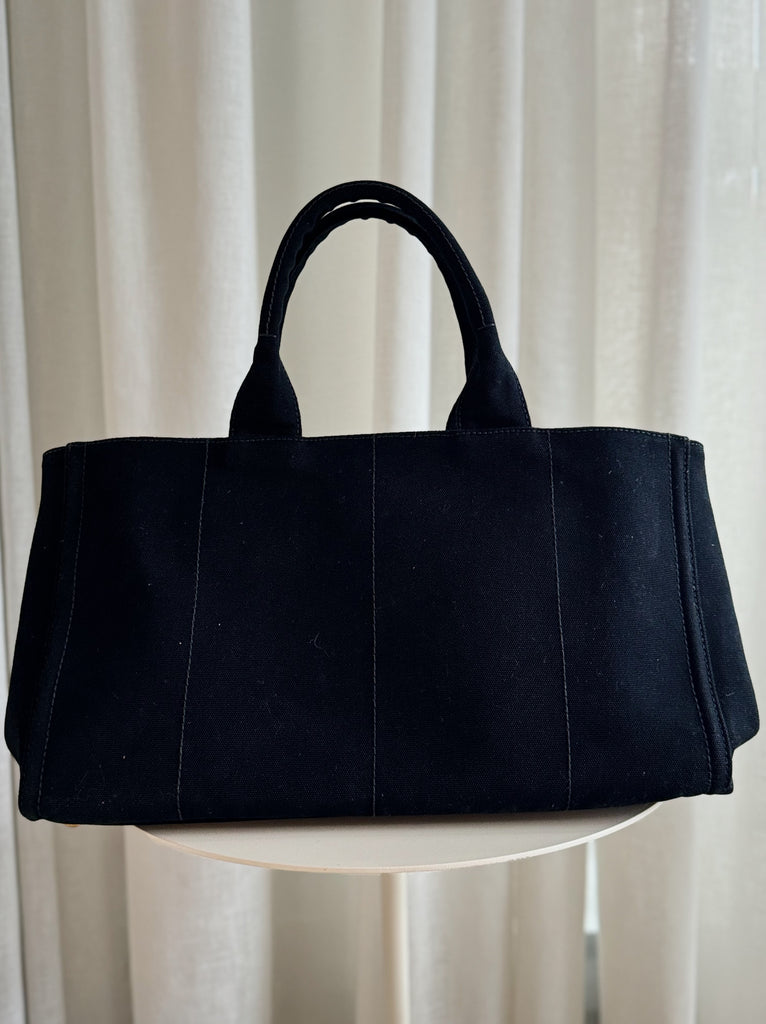 Vintage Canvas Studded Weekender Tote Bag