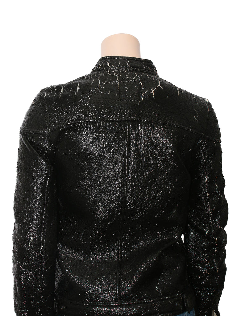 Coated Wool Jacket