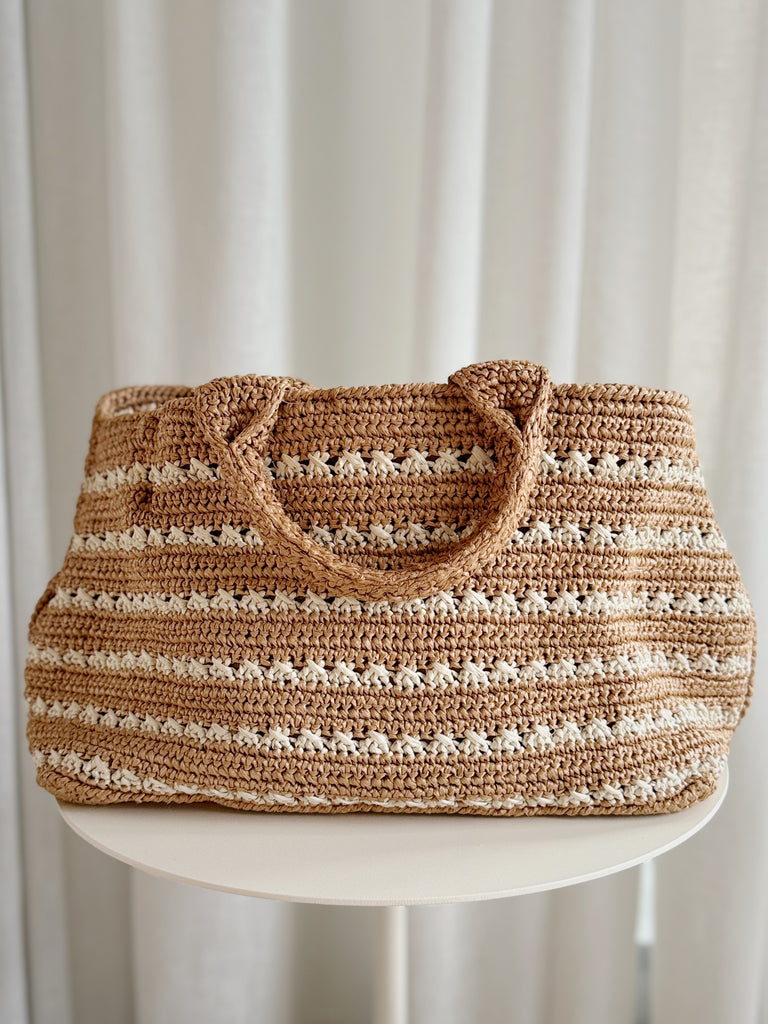 Raffia Tote Bag