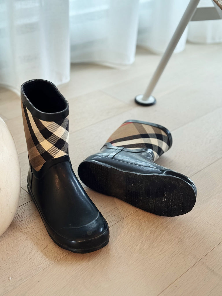 Ranmoor Check Rain Boots