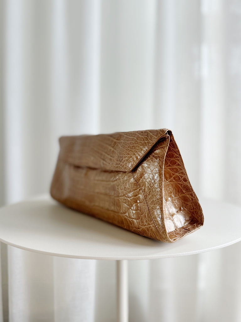 Genuine Crocodile Clutch