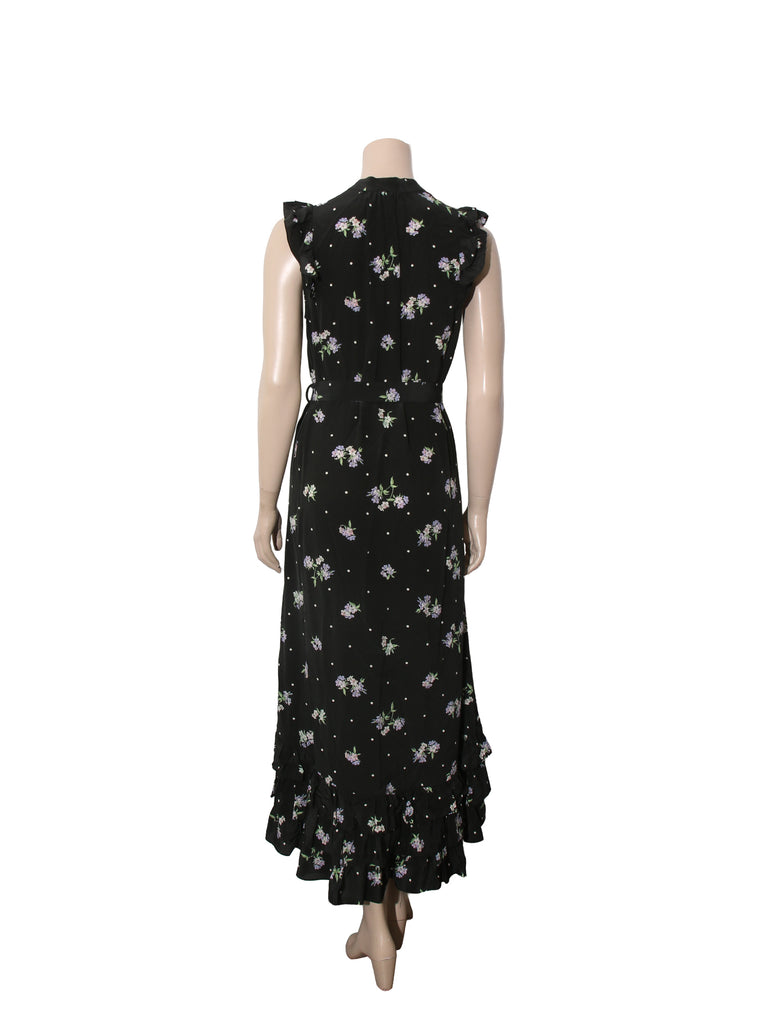 Silk Floral Dress