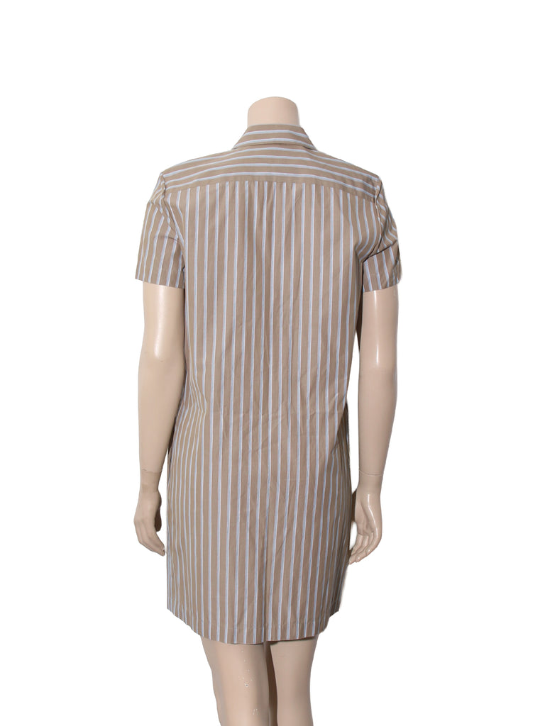 Striped Shirt Dress