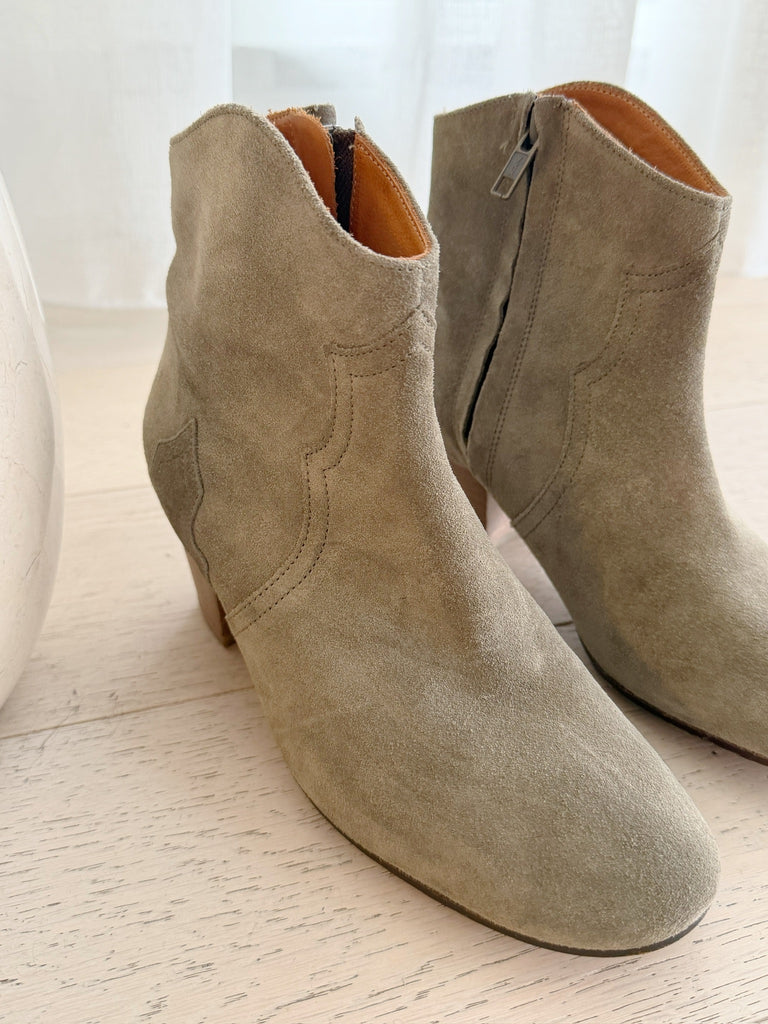 Suede Ankle Boots