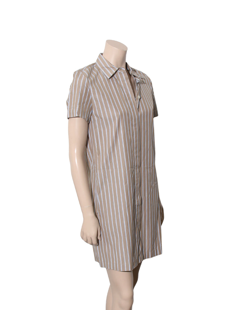Striped Shirt Dress