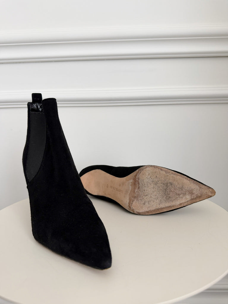 Suede Ankle Boots