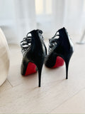 Strappy Leather Pumps