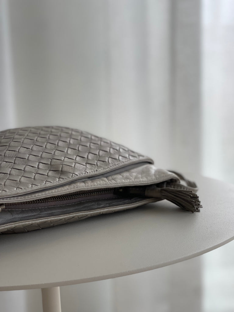 Vintage Intrecciato Cross Body Bag