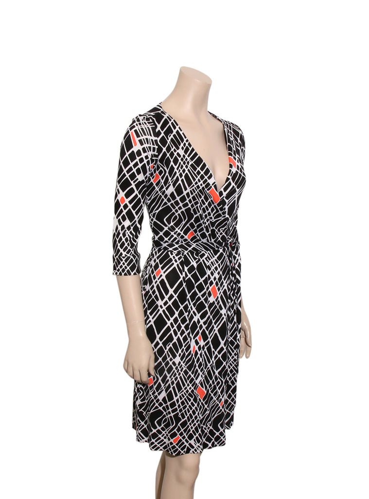 Silk Wrap Dress