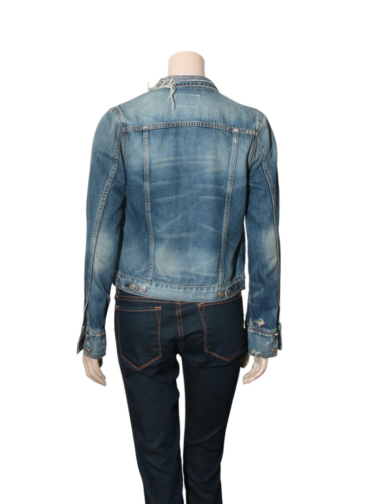 Distressed Denim Jacket