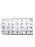 Leather Printed Continental Wallet