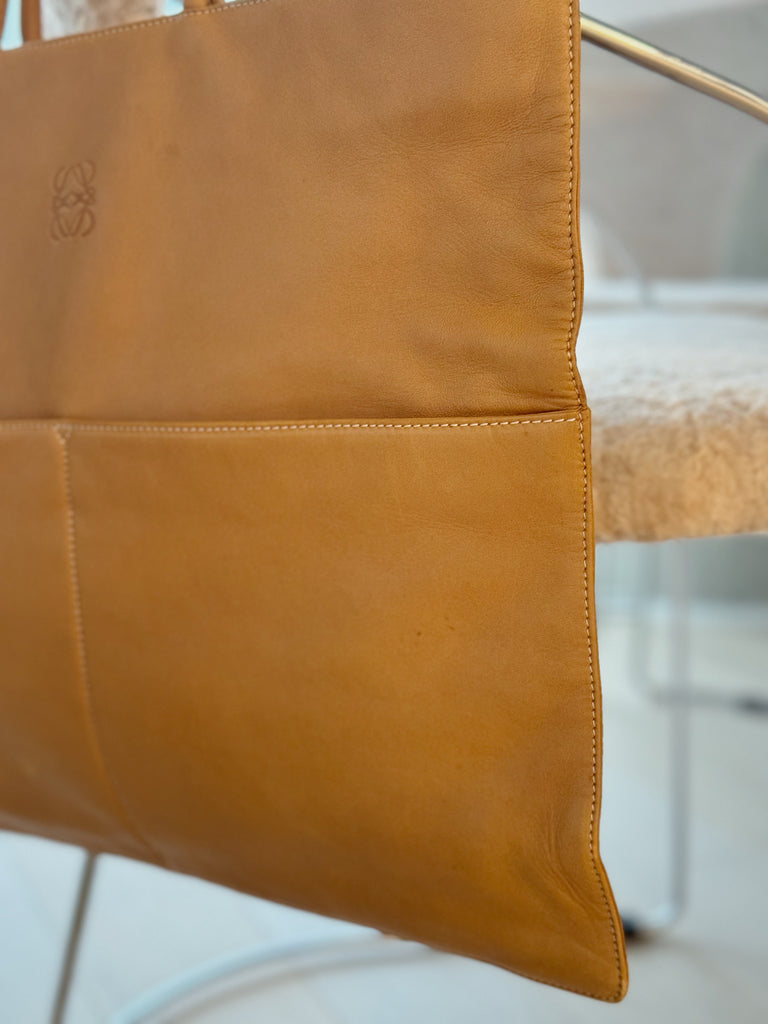 Vintage Leather Tote