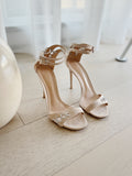 Suede Strappy Sandals