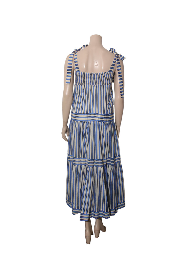 Pattie Striped Maxi Dress