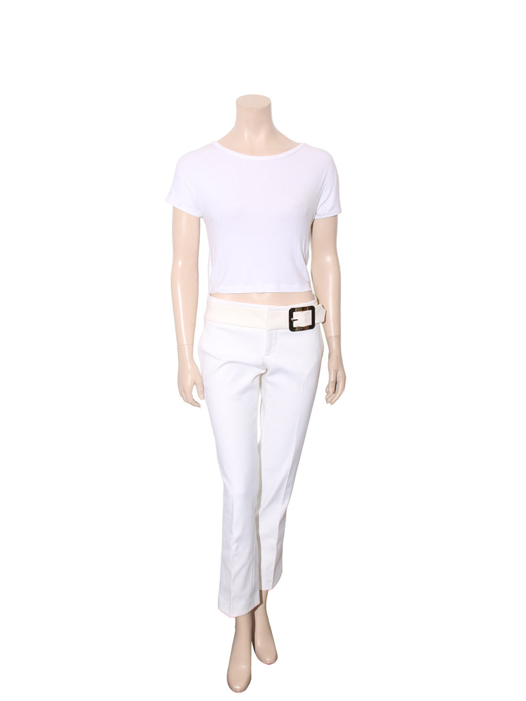 Belted Pants