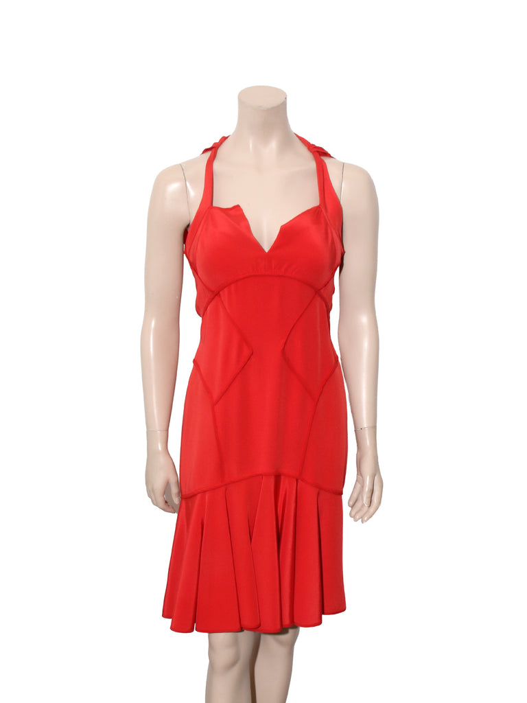 Silk Sleeveless Dress