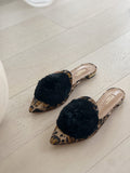 Powder Puff Pompom Mules