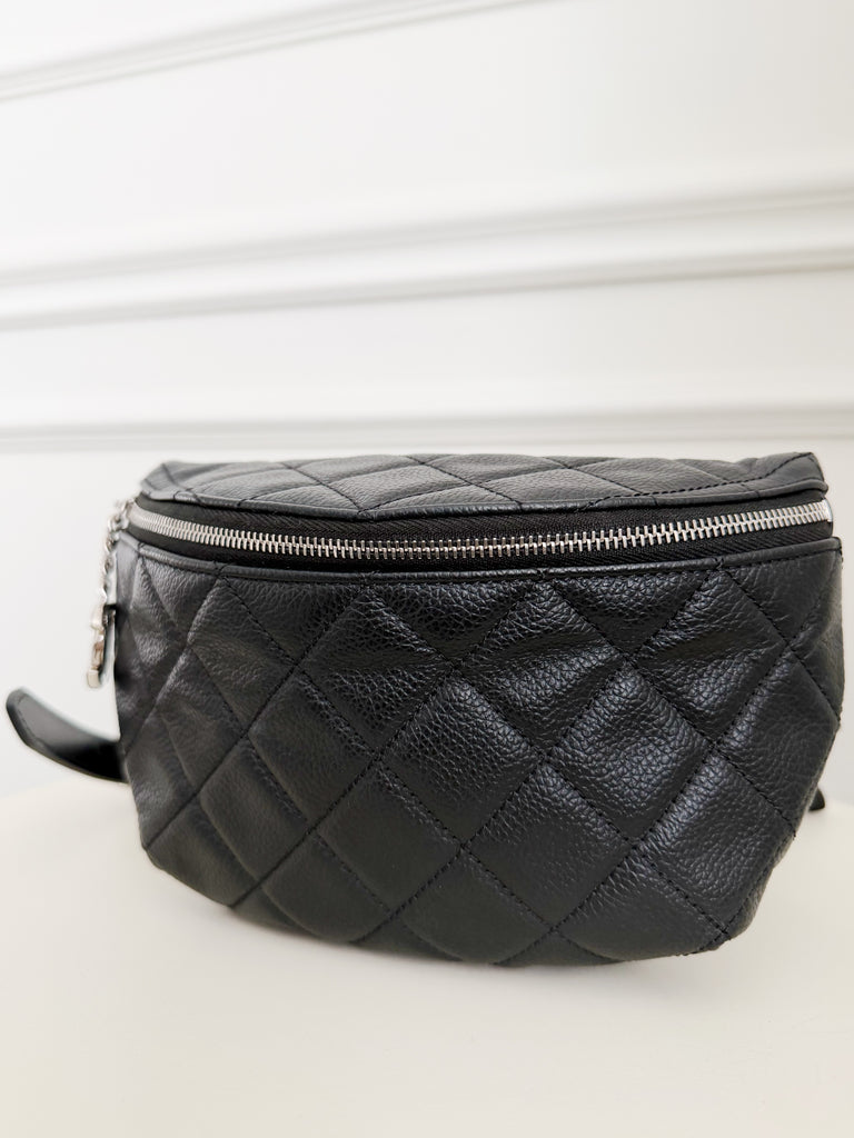 Quilted Leather Waist Bag