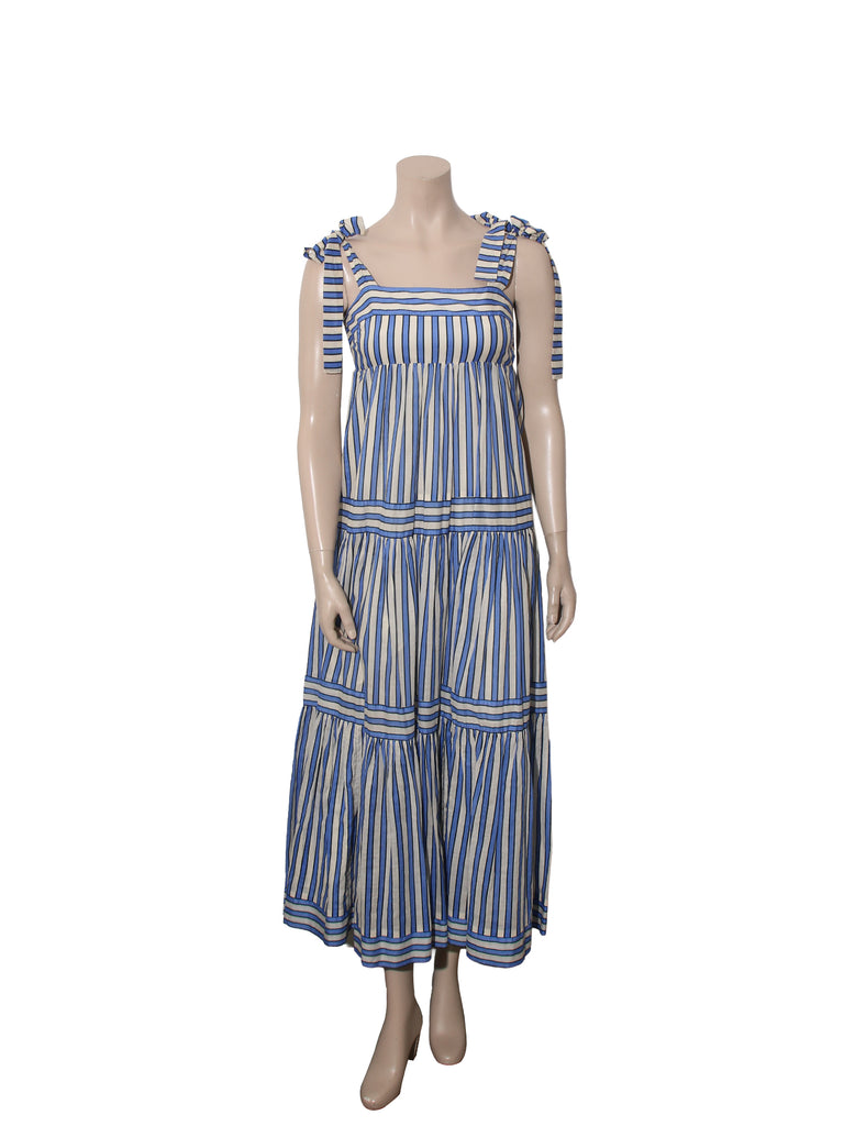 Pattie Striped Maxi Dress