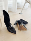 Suede Booties