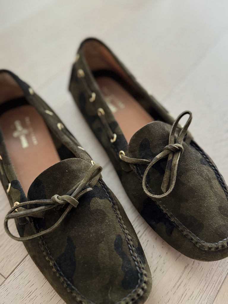 Suede Loafers