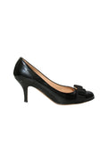 Patent Leather Round Toe Pumps