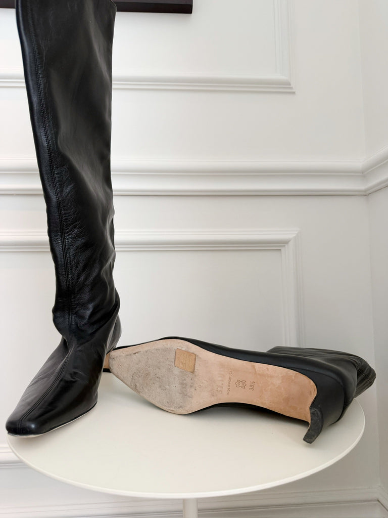 Wally Leather Boots