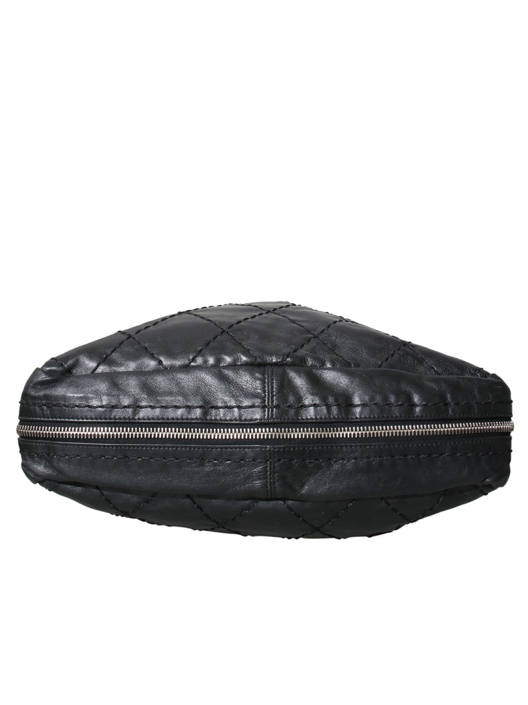 Leather Quilted Frame Bag