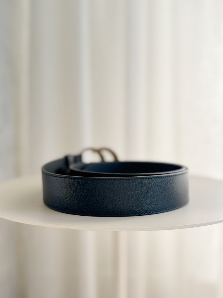 GG Marmont Wide Leather Belt