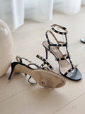 Rockstud Leather Sandals
