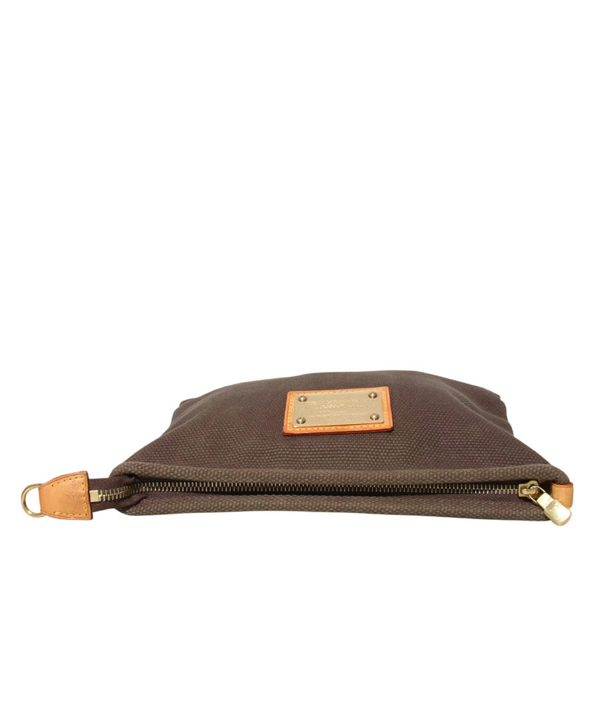 Cotton Canvas Zip Pouch