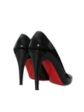 Patent Leather Square Toe Pumps