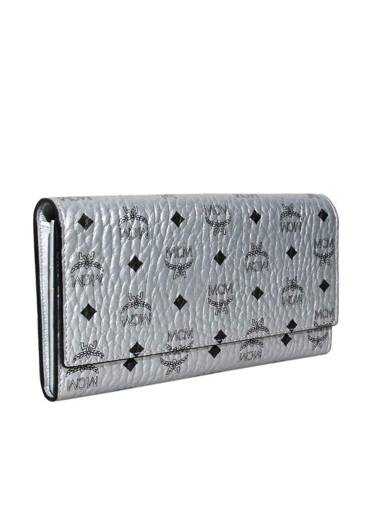 Leather Printed Continental Wallet