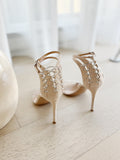 Suede Strappy Sandals