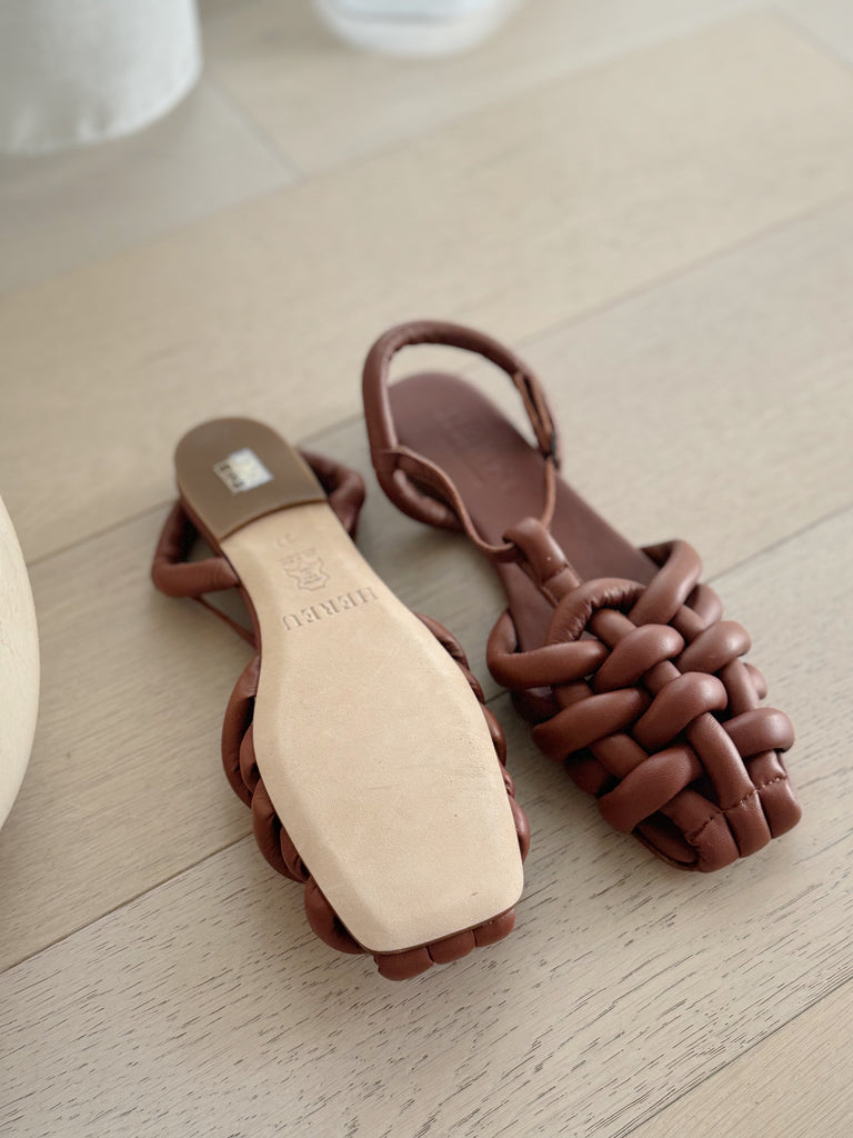 Cabersa Padded Leather Sandals